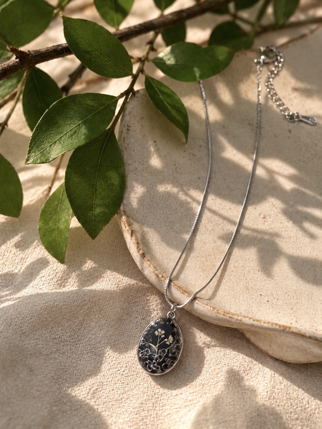 Baby's Breath Necklace