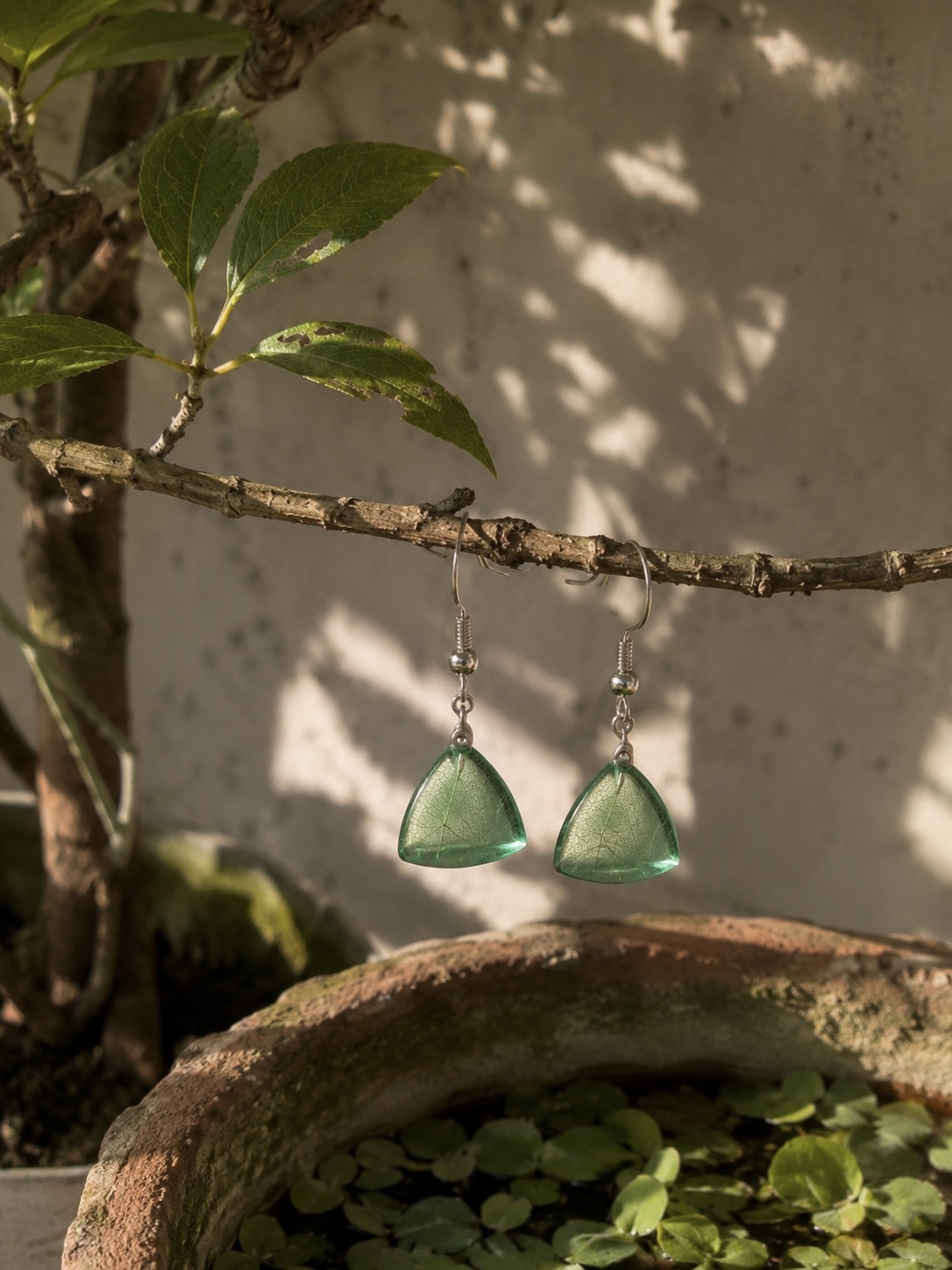 Leaf Jewellery set