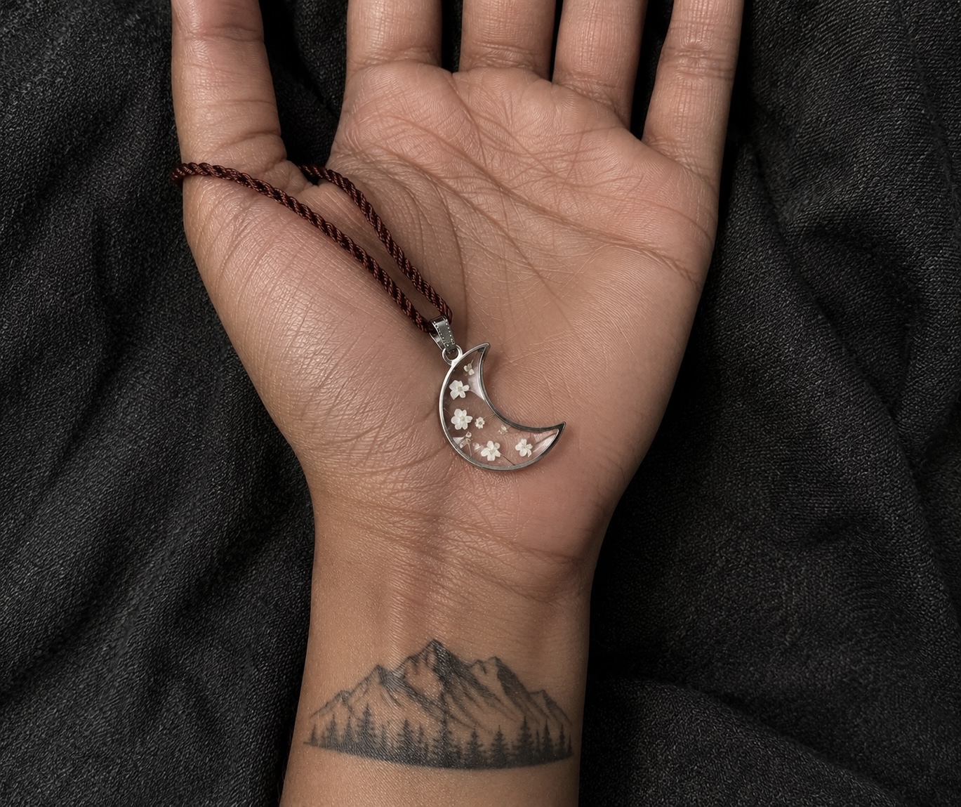     Lunar Blossom Pendant
